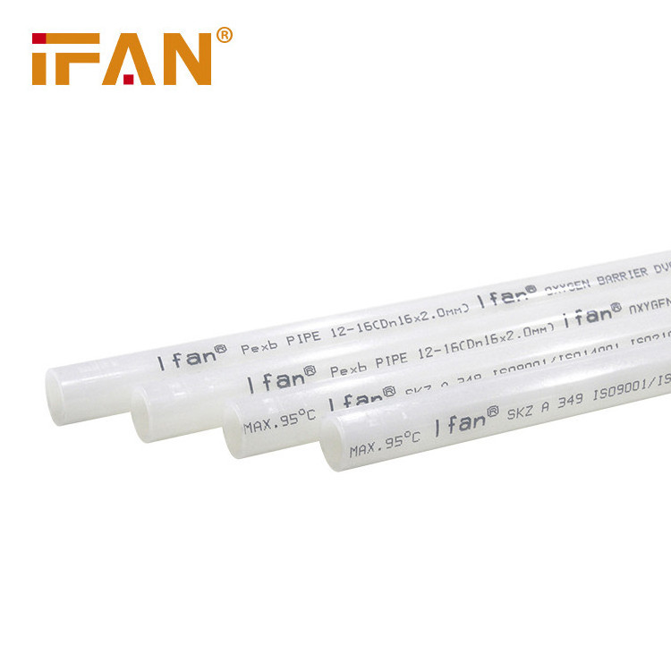 IFAN High Quality Pex A Floor Heating Pipe OEM White Color Pex A Pipe