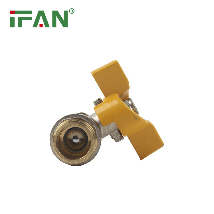 IFAN Factory Brass Gas Ball Valve 1/2