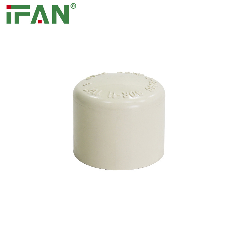 Ifan Wholesale Pvc Pipes And Fittings D3/4F -D2F Pvc End Cap Pipe Fittings Pvc