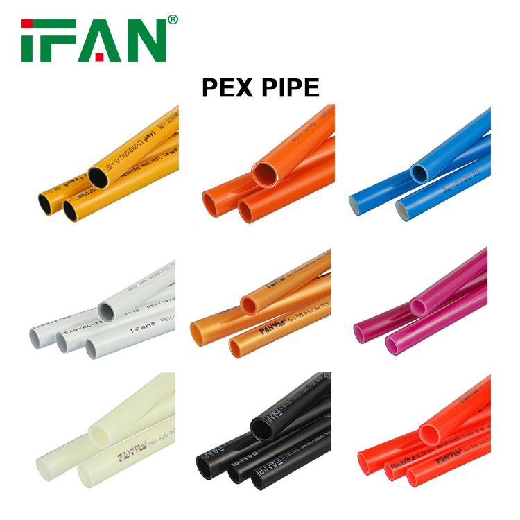 IFAN Floor Heating Multilayer 5 Layer PEX Al PEX Pipe Water Tubes 16-32mm Yellow PEX Gas Pipe