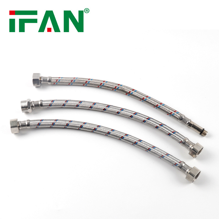 IFAN Metal Braided Hose Stainless Steel Corrugated Flexible Metal Hose Stainless Steel Flexible Hose