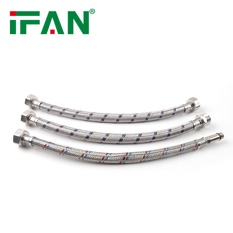 IFAN Metal Braided Hose Stainless Steel Corrugated Flexible Metal Hose Stainless Steel Flexible Hose