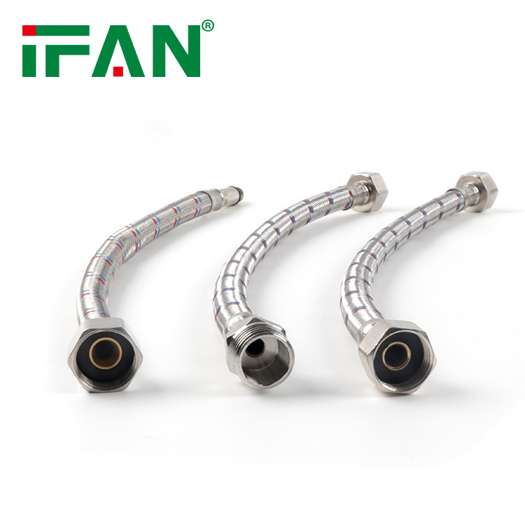 IFAN Metal Braided Hose Stainless Steel Corrugated Flexible Metal Hose Stainless Steel Flexible Hose