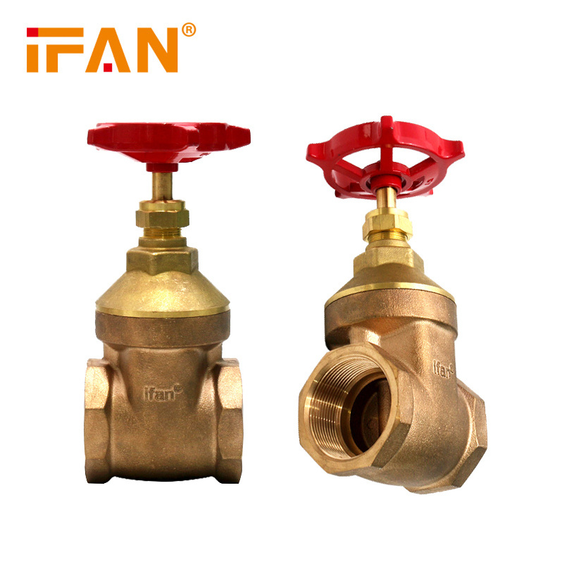 IFAN Wholesale 3 Inch Gate Valve High Pressure Red Hand Wheel 1/2