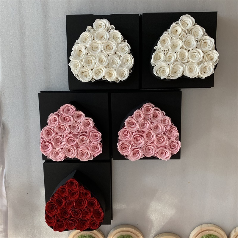 Preserved Roses High Quality Real Eternal Preserved Rosas Eternas Preservadas Flower in Gifts Box