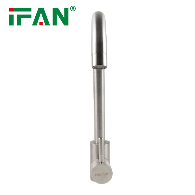 IFAN Hot Sale Stainless Steel Kitchen Sink Faucet Water Tap Mixer Modern Kitchen Faucet