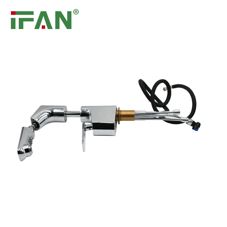 IFANPLUS Electroplating Process Kitchen Drawing Faucet Copper Main Body Kitchen Drawing Faucet