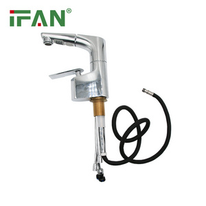 IFANPLUS Electroplating Process Kitchen Drawing Faucet Copper Main Body Kitchen Drawing Faucet