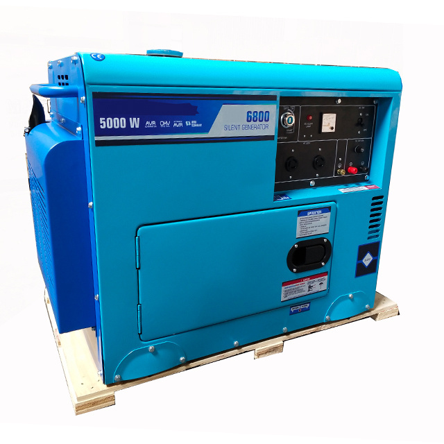 5kw portable small silent diesel generator set