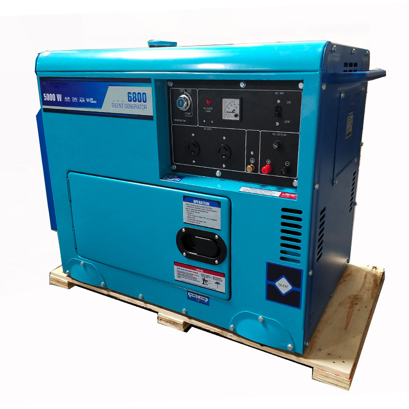 5kw portable small silent diesel generator set