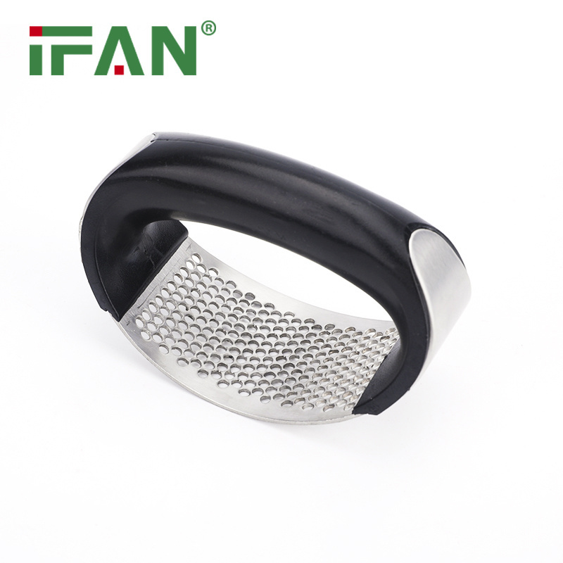 OEM Hand Press Food Cutter Garlic Small Portable Garlic Press Stainless Steel Garlic Chopper For Kitchen