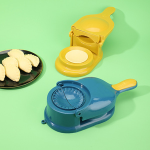 Wholesale Kitchen Baking Tools 2 in 1 Dumpling Maker Dumpling Press Green Blue Yellow Dumpling Press