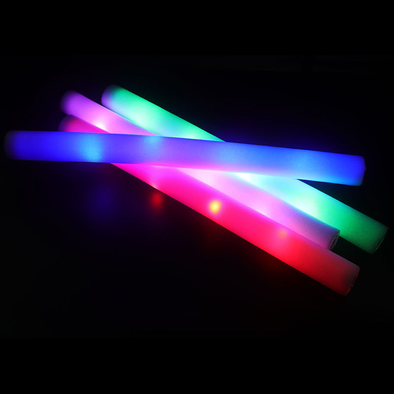 Hot Selling Glow Sticks Bulk Party Supplies Customized Color Epe Foam Glow Sticks For Festivals Concerts