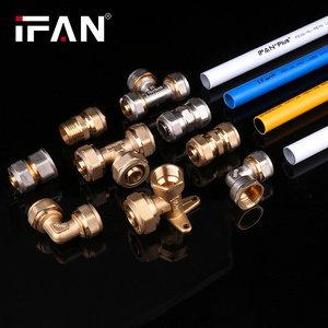 IFAN Factory Wholesale All Models  PEX Fittings Brass Compression Pipe Fittings