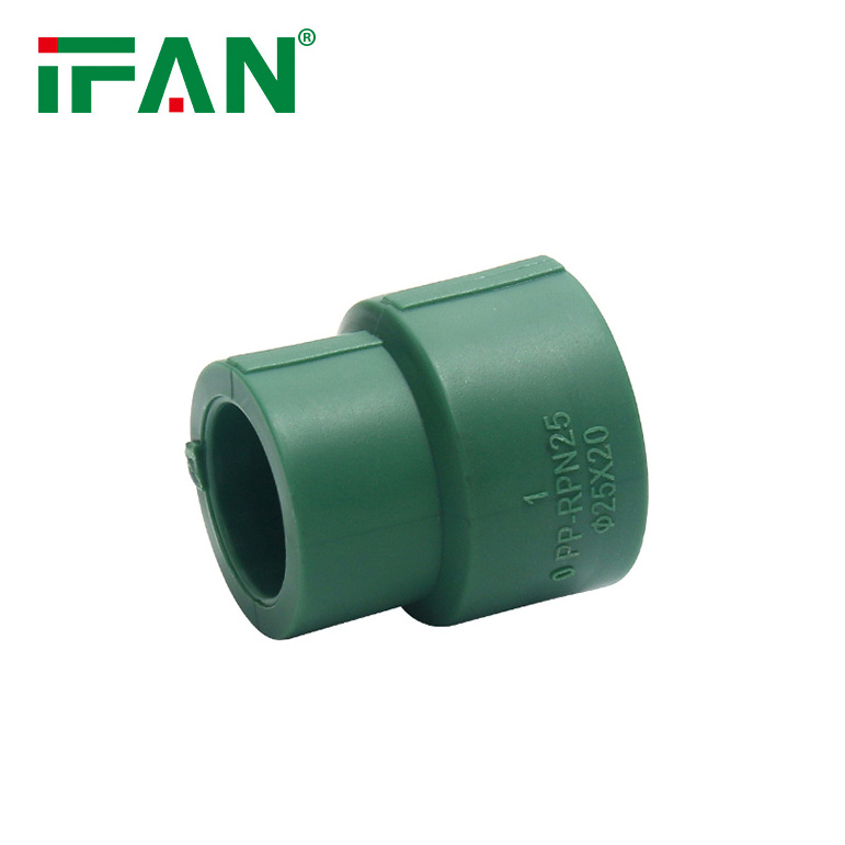 IFAN Custom All Size Plastic Fittings PPR Pipe Germany Standard PPR Pipe Fittings