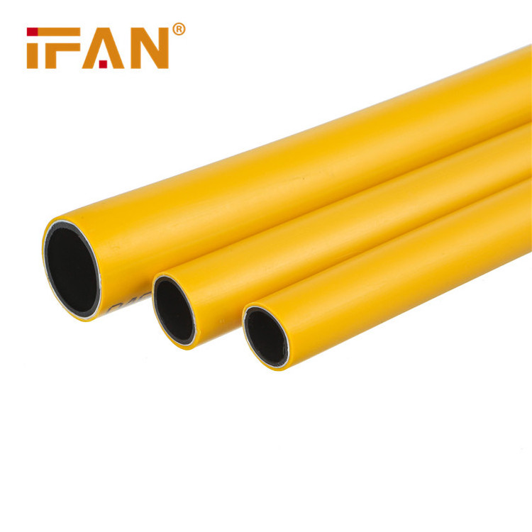 IFAN Lpg Gas Pipe 16-32MM Pex Al Gas Pipes Yellow Aluminum Pipe For Lpg Gas