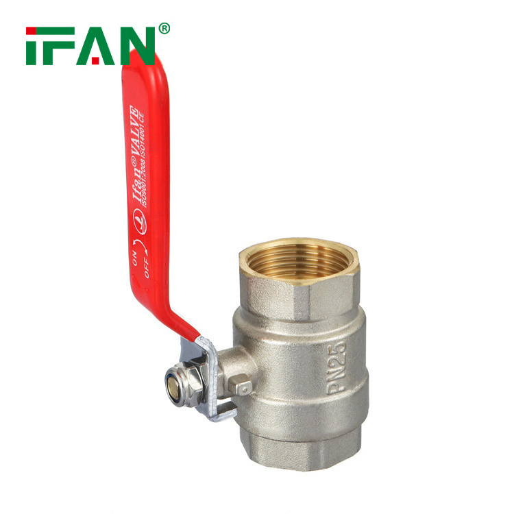 IFAN Factory Price 81052 Water Supply PEX Ball Valve 2 Inch Female Brass Ball Valve