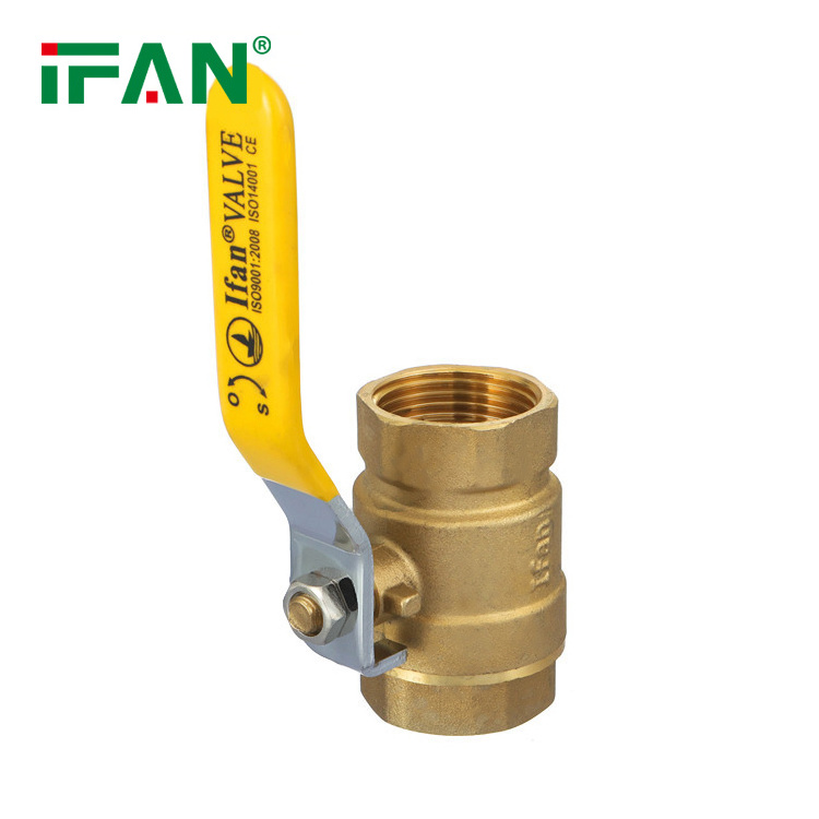 IFAN Wholesale Manual Heat Resistant CW617N Ball Valve 1 Inch Brass Gas Ball Valve