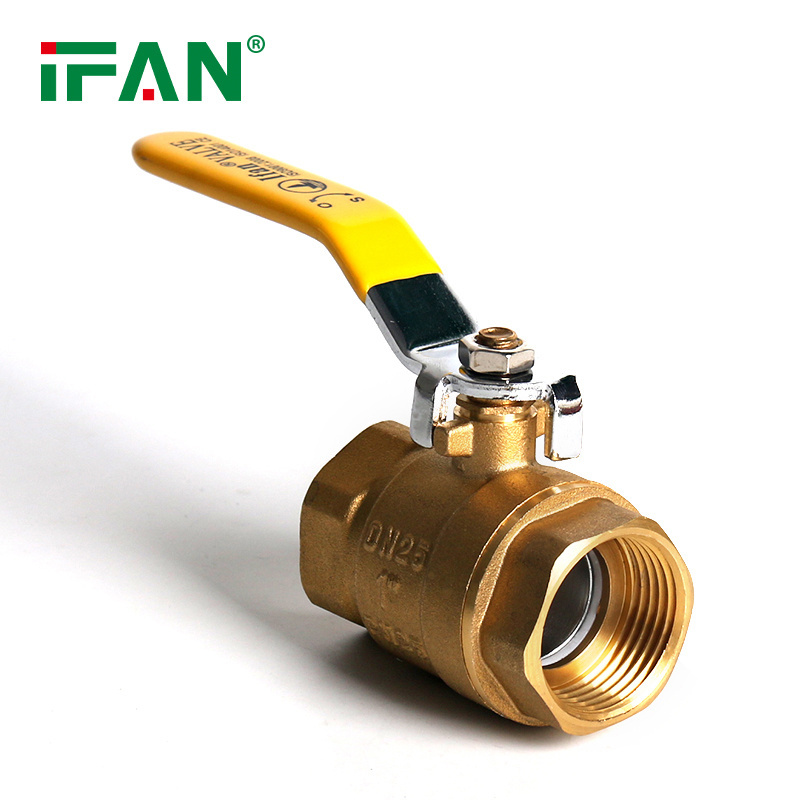 IFAN Wholesale Manual Heat Resistant CW617N Ball Valve 1 Inch Brass Gas Ball Valve