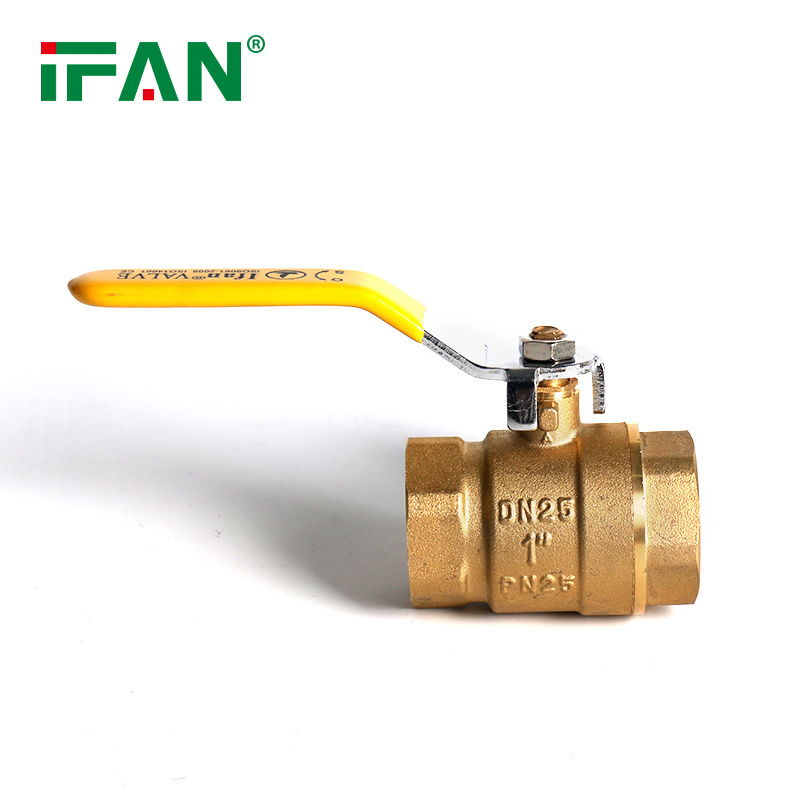 IFAN Wholesale Manual Heat Resistant CW617N Ball Valve 1 Inch Brass Gas Ball Valve