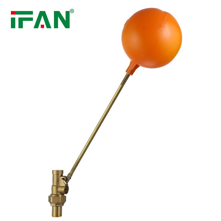 IFAN Customized 1/2-1 Inch Brass Ball Valve Water Float Valve Float Valve for Water Tank