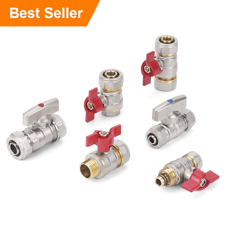 IFAN Wholesale PEX Pipe Valves Water Supply Copper Valves All Size Brass Vales