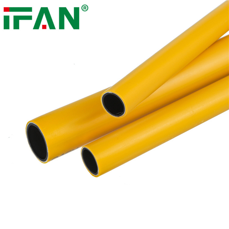 IFAN Yellow Color PEX Tube Overlap PEX gas Pipe 16mm-32mm PEX Pipe For Gas System