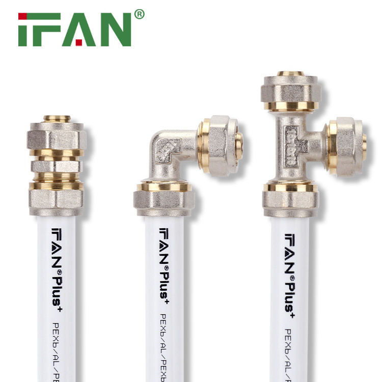 IFAN High Quality 16-32mm PN25 PEX Brass Fittings Custom PEX Al PEX Fittings