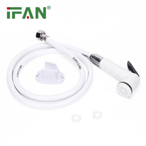 IFAN 1M 1.2M Cleaning Wall Hung White Bidet Spray Kit Douche Bidet Toilet Spray