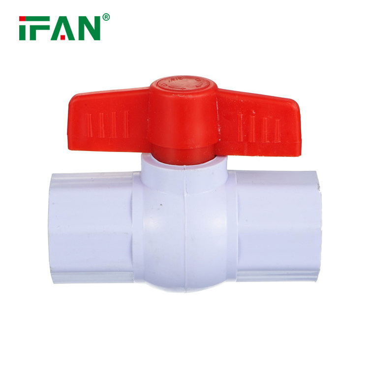 IFAN Manufacturer Supply Sell Well New Type PVC Ball Valve Plastic PVC Material PVC Valve For Water