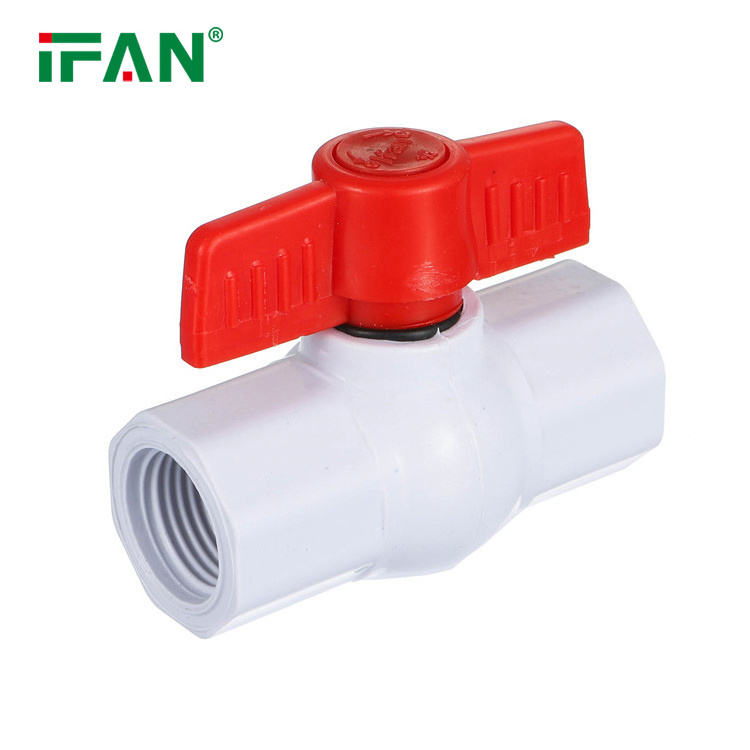 IFAN Manufacturer Supply Sell Well New Type PVC Ball Valve Plastic PVC Material PVC Valve For Water