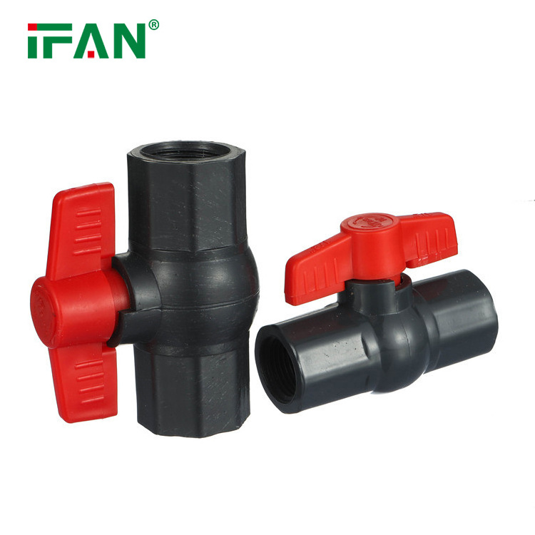 IFAN Manufacturer Supply Sell Well New Type PVC Ball Valve Plastic PVC Material PVC Valve For Water