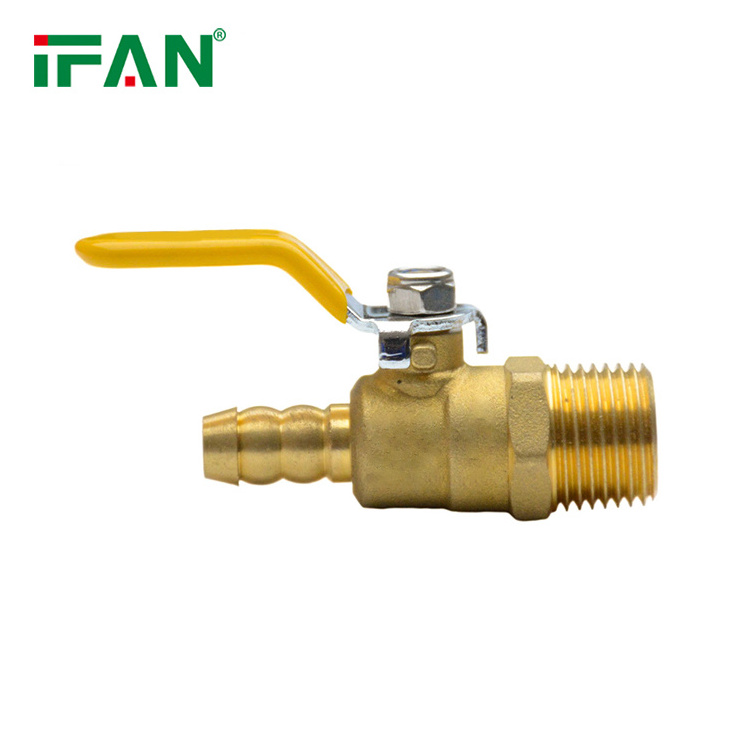 IFAN China Factory 1/2 Inch Hose Connector Gas Burner Safety Valve Male Thread ISO Gas Valve