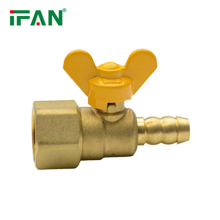 IFAN China Factory 1/2 Inch Hose Connector Gas Burner Safety Valve Male Thread ISO Gas Valve