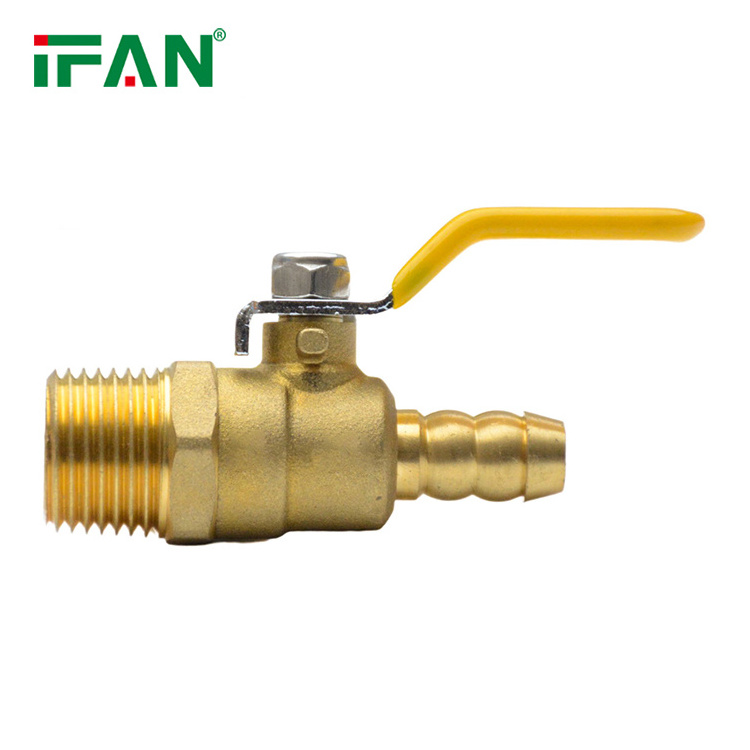 IFAN China Factory 1/2 Inch Hose Connector Gas Burner Safety Valve Male Thread ISO Gas Valve