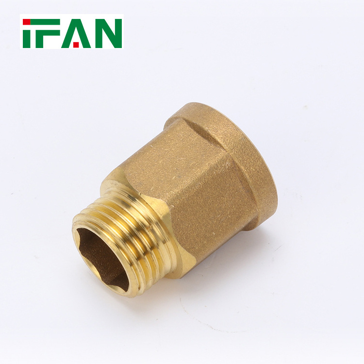 IFAN China Brass Factory PEX Pipe Plumbing Fitting CE OEM 1/2