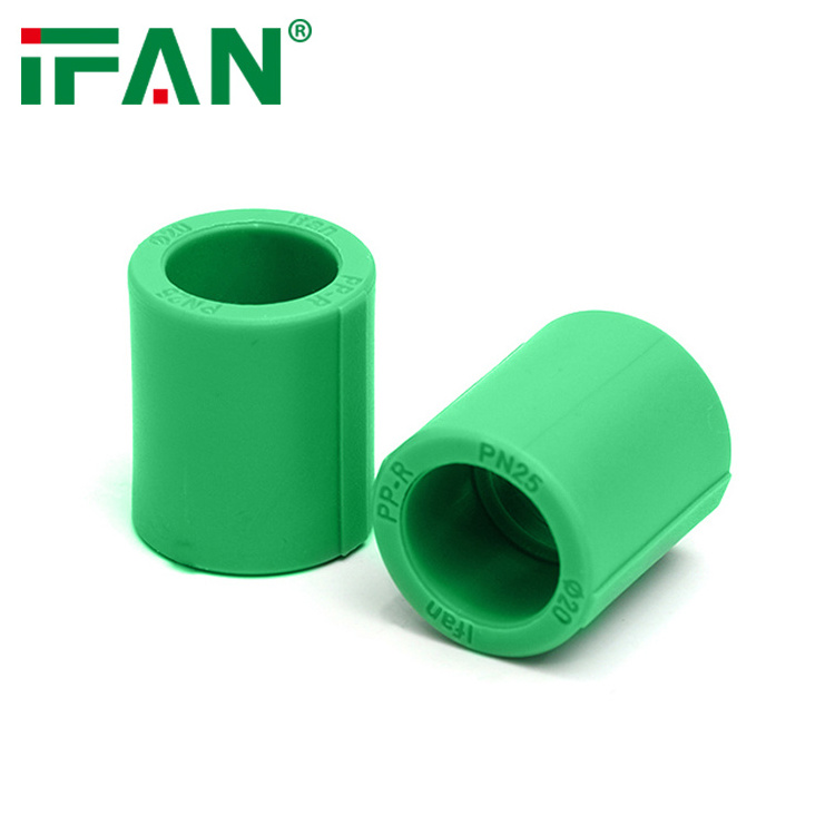 IFAN Plumbing Materials Germany Technology Plastic Manufacturers PPR Injection Socket PPR Pipe Fittings