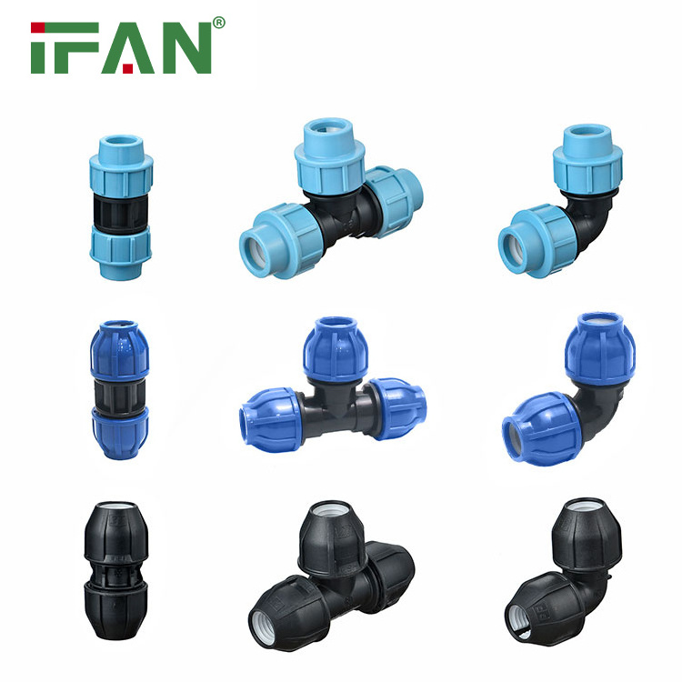 IFAN Free Sample HDPE Pipes and Fittings PN16 PE Pipe Fittings DN20-110mm HDPE Water Pipe Fittings