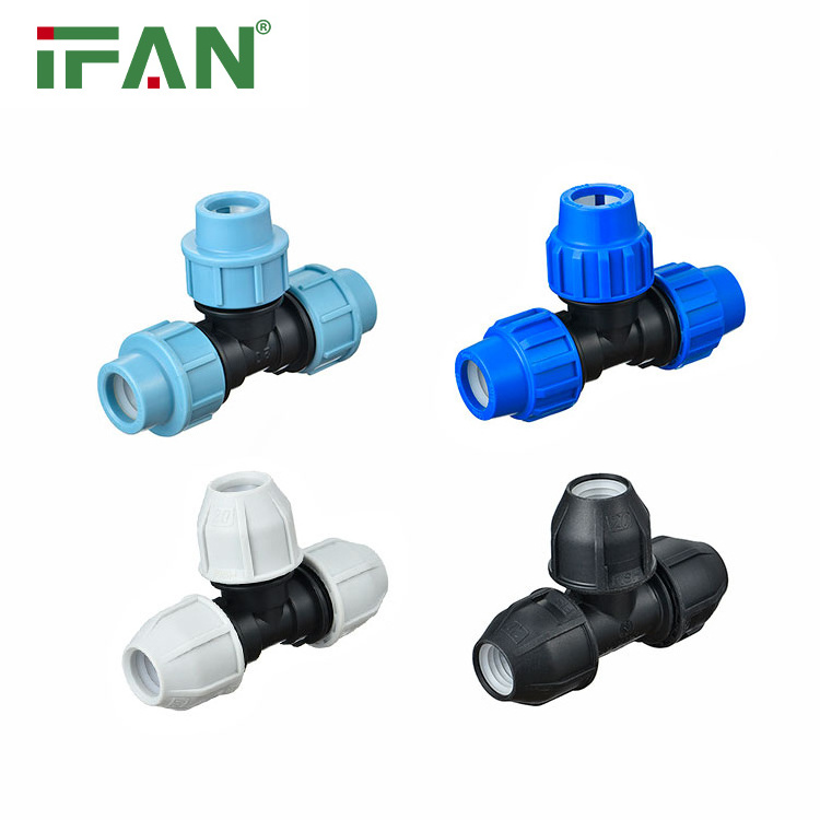 IFAN Free Sample HDPE Pipes and Fittings PN16 PE Pipe Fittings DN20-110mm HDPE Water Pipe Fittings