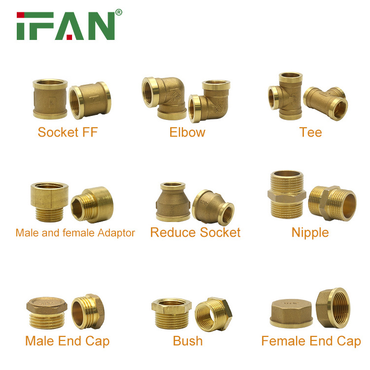 IFAN High Quality Pipe Fitting Brass 1/8