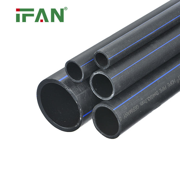 IFAN Free Sample HDPE Pipes and Fittings PN16 PE Pipe Fittings DN20-110mm HDPE Water Pipe Fittings