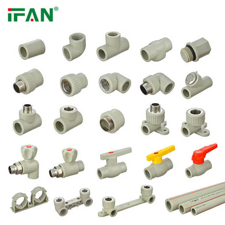 IFAN PLUS Factory Germany Standard PN25 Ppr Fittings Plumbing Ppr Pipe Fitting