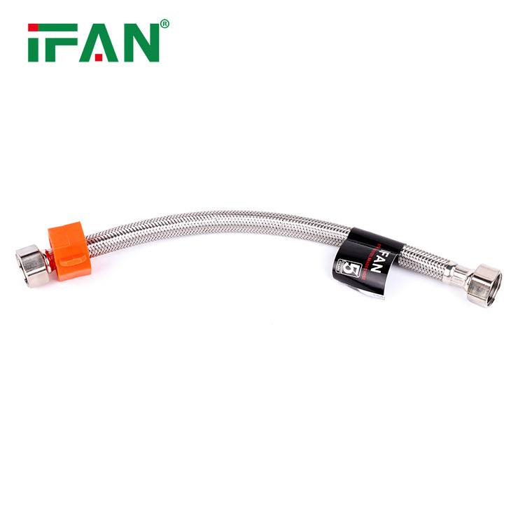 IFAN On Sell Basin faucet Connector Flexible Metal Hose Corrugated Stainless Steel Pipe