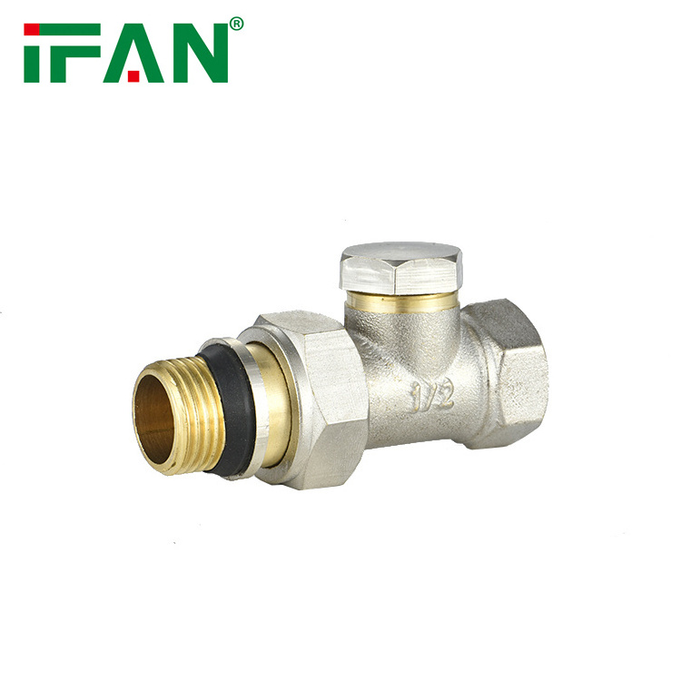 IFAN Factory Floor Heating Manual Radiator Angle Valve 1/2