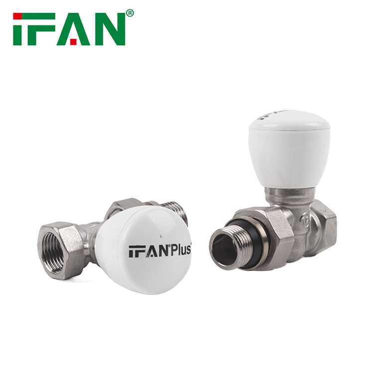 IFAN Factory Floor Heating Manual Radiator Angle Valve 1/2