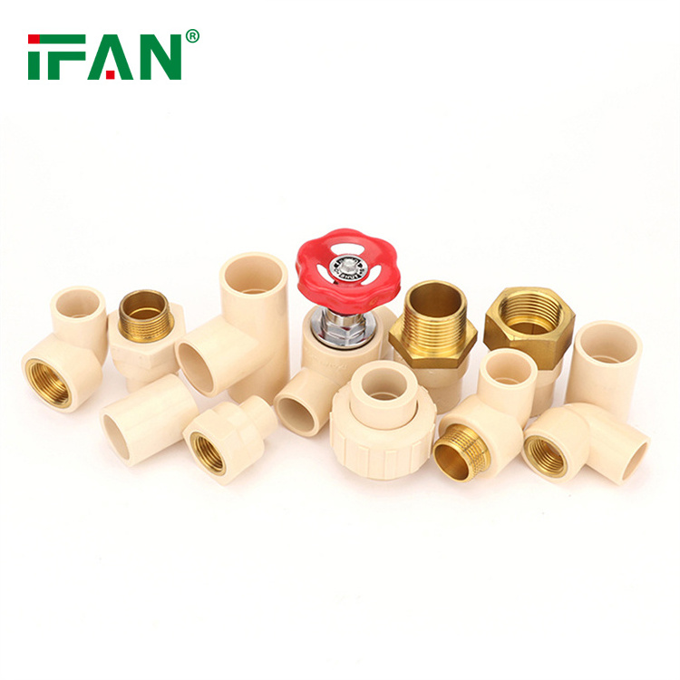 IFAN ASTM CPVC Pipes And Fittings Wholesale Socket Elbow Tee CPVC Fitting For Custom