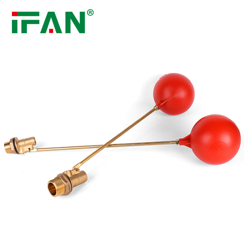 IFAN 1/2''-1'' Strong Mechanism Long Big Lever Brass Float Valve Float Valves for Water Tanks