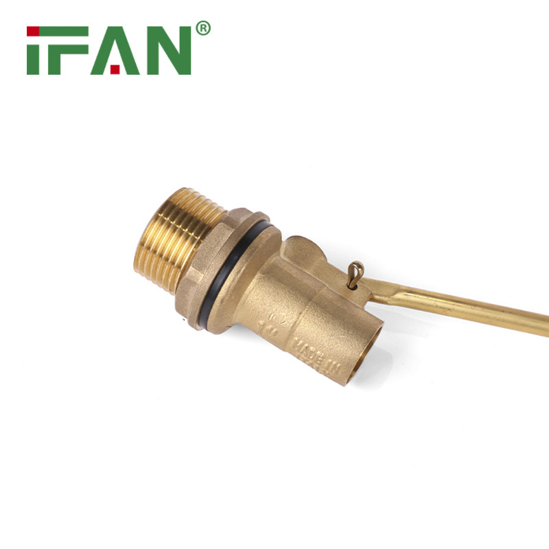 IFAN 1/2''-1'' Strong Mechanism Long Big Lever Brass Float Valve Float Valves for Water Tanks