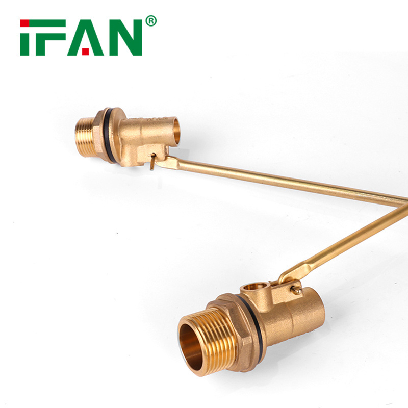 IFAN 1/2''-1'' Strong Mechanism Long Big Lever Brass Float Valve Float Valves for Water Tanks