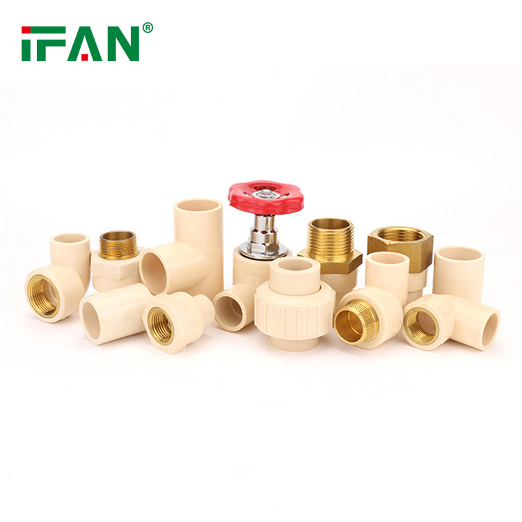 IFAN ASTM CPVC Pipes And Fittings Wholesale Socket Elbow Tee CPVC Fitting For Custom